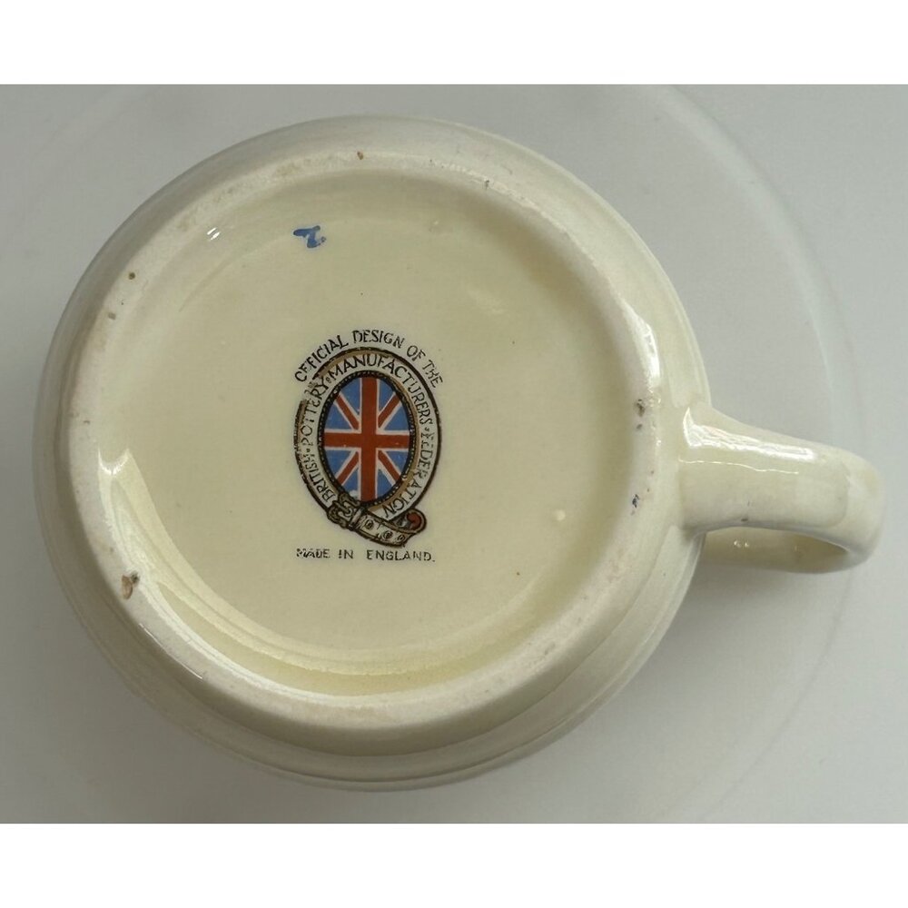 1937 Coronation Cup King Edward VIII Official Design England Art Deco Royalty - Picture 6 of 6